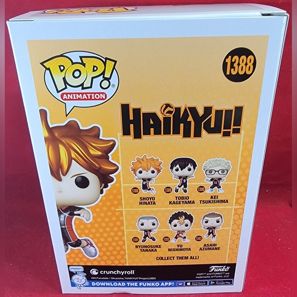 Shoyo hinata books a million exclusive funko pop # 1388 (nib) - Picture 7 of 7